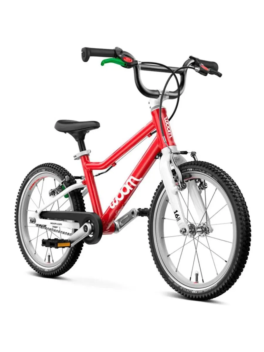 Детский велосипед Kids GO 3 41 см Woom — изображение 3 из 8, красный