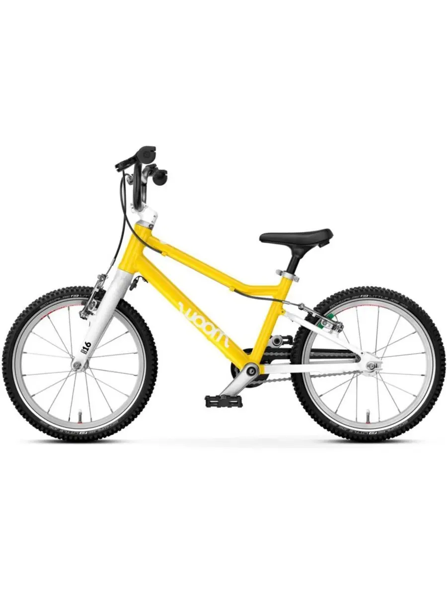 Детский велосипед Kids GO 3 41 см Woom — изображение 2 из 7, желтый