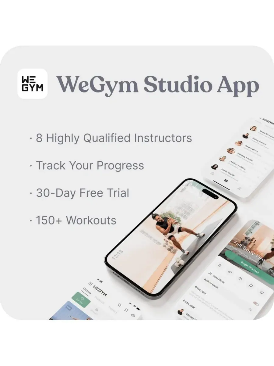 Набор гантелей SafeGrip для нижней части корпуса - 2, 3, 5, 4 кг Wegym — изображение 9 из 9, розовый