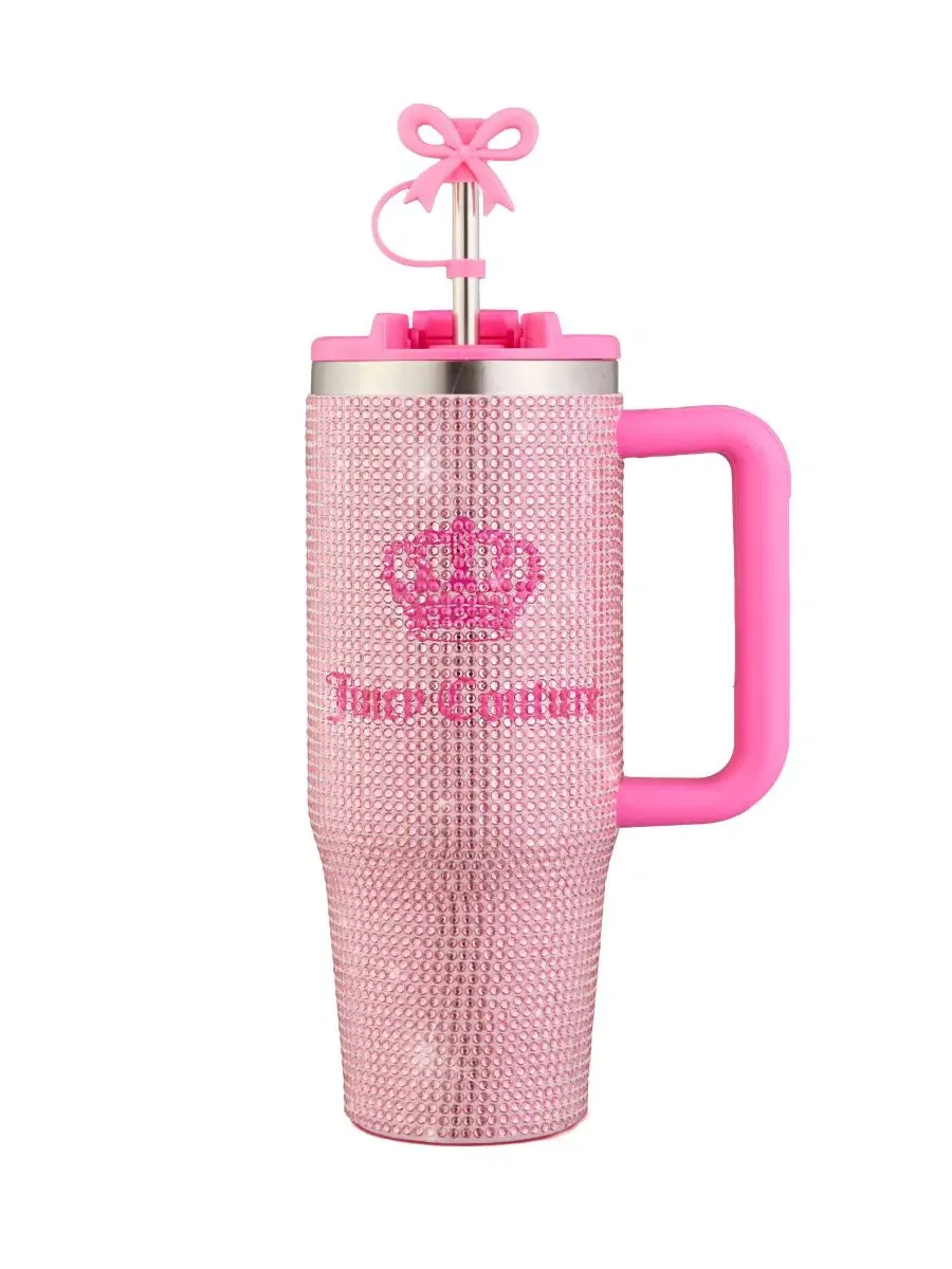 Термокружка Diamond Bling 0,89 л, с блестящими стразами Juicy Couture