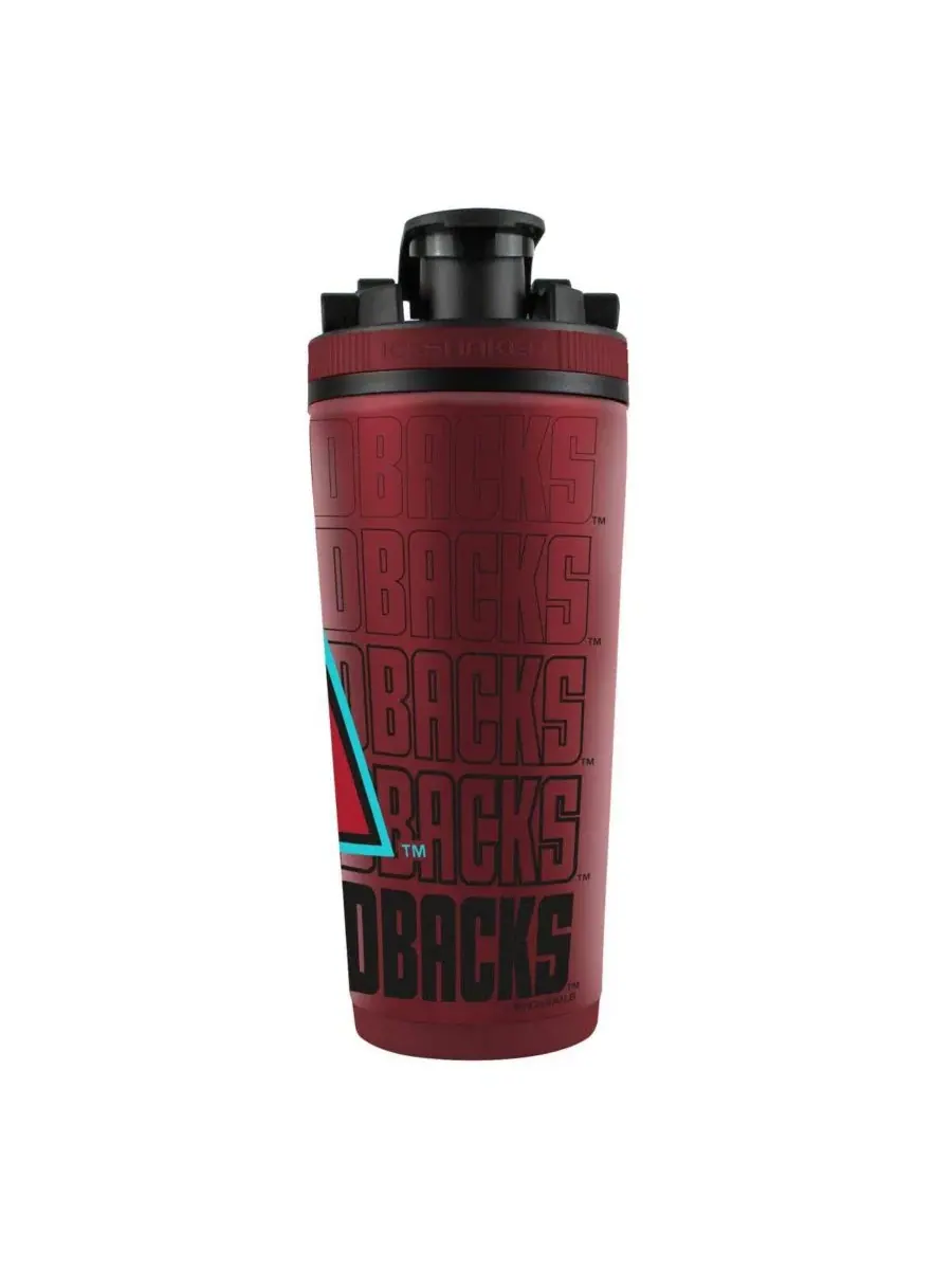 Бутылка WinCraft Arizona Diamondbacks из нержавеющей стали 4D, 737 г Ice Shaker — изображение 2 из 2