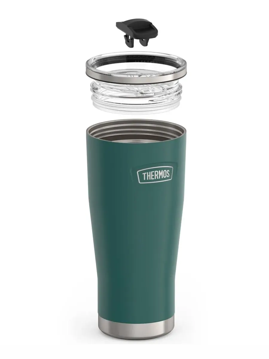 Кружка для холодных напитков Icon Series объемом 0,7 л с фиксатором Thermos — изображение 5 из 5, зеленый