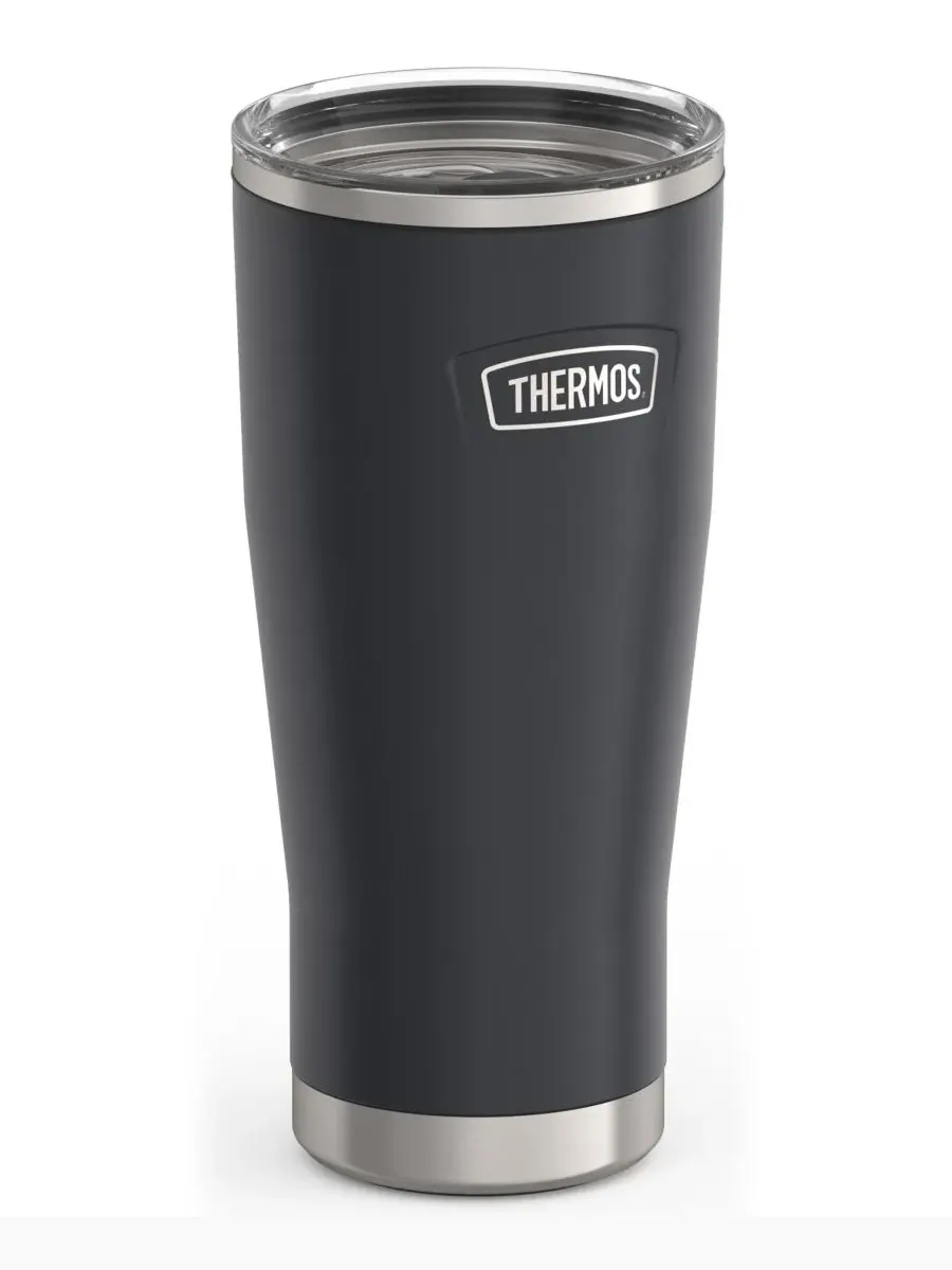 Кружка для холодных напитков Icon Series объемом 0,7 л с фиксатором Thermos — изображение 2 из 5, серый