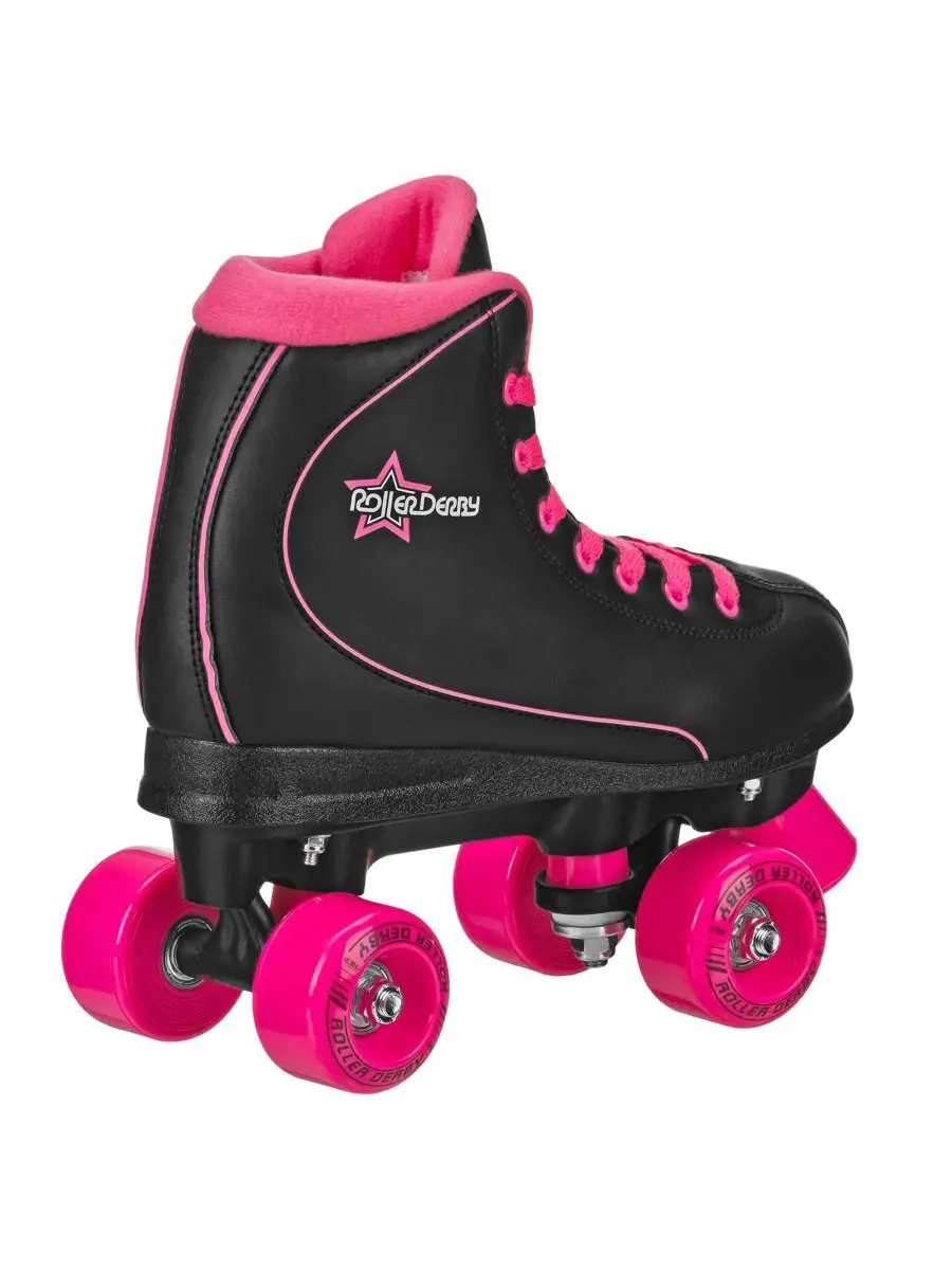Женские роликовые коньки Roller Star 600 Roller Derby — изображение 2 из 5, черный/розовый
