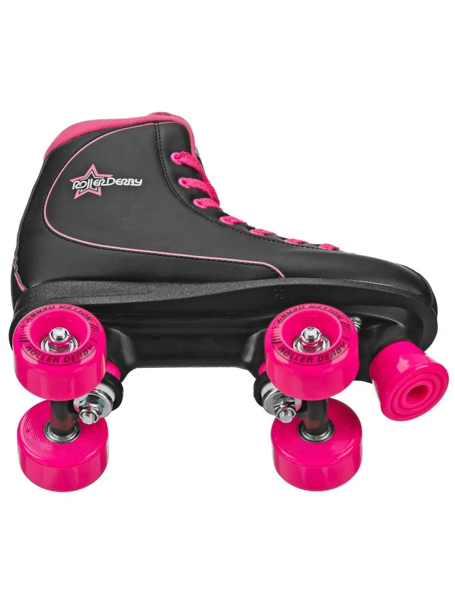 Женские роликовые коньки Roller Star 600 Roller Derby — изображение 3 из 5, черный/розовый