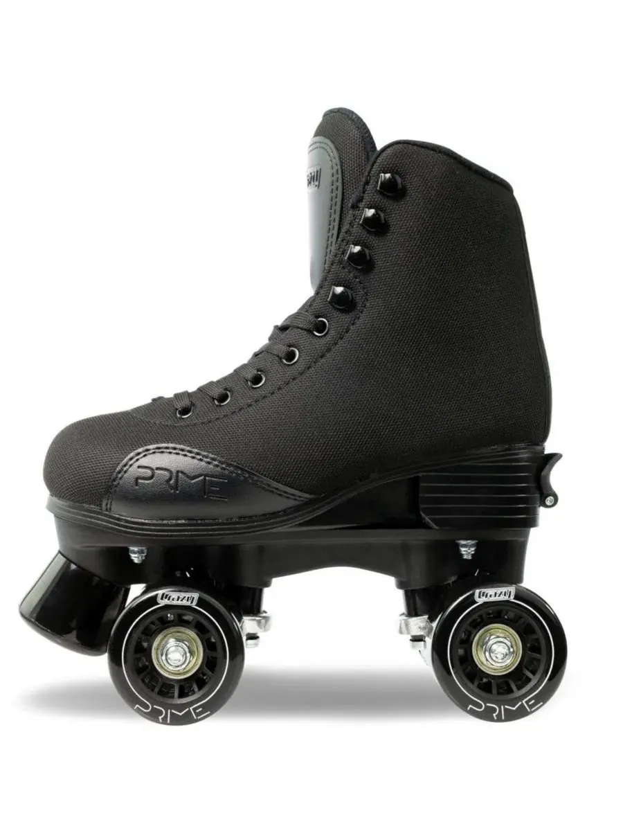 Роликовые коньки Prime Roller Skates - регулируемые по размеру квадроконьки для мужчин, женщин — изображение 3 из 3, черный
