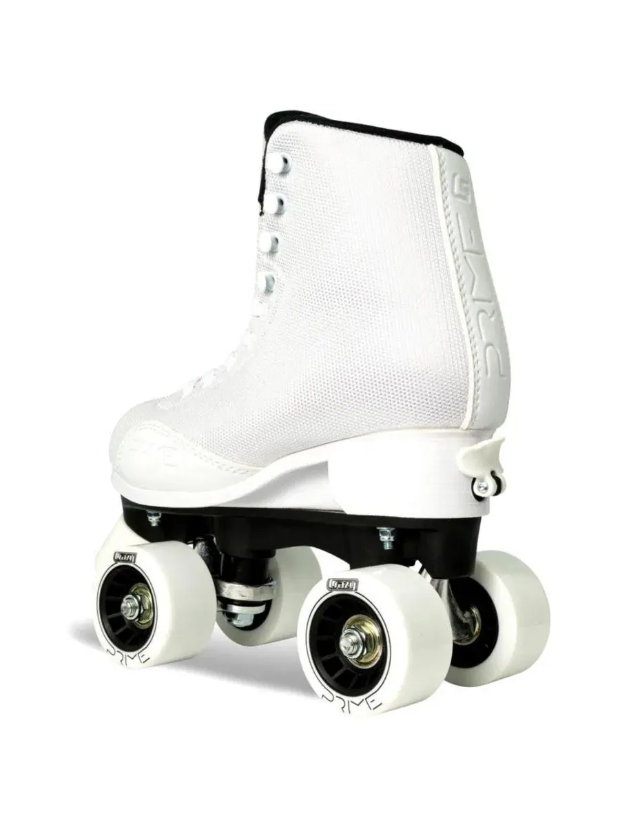 Роликовые коньки Prime Roller Skates - регулируемые по размеру квадроконьки для мужчин, женщин — изображение 2 из 3, белый