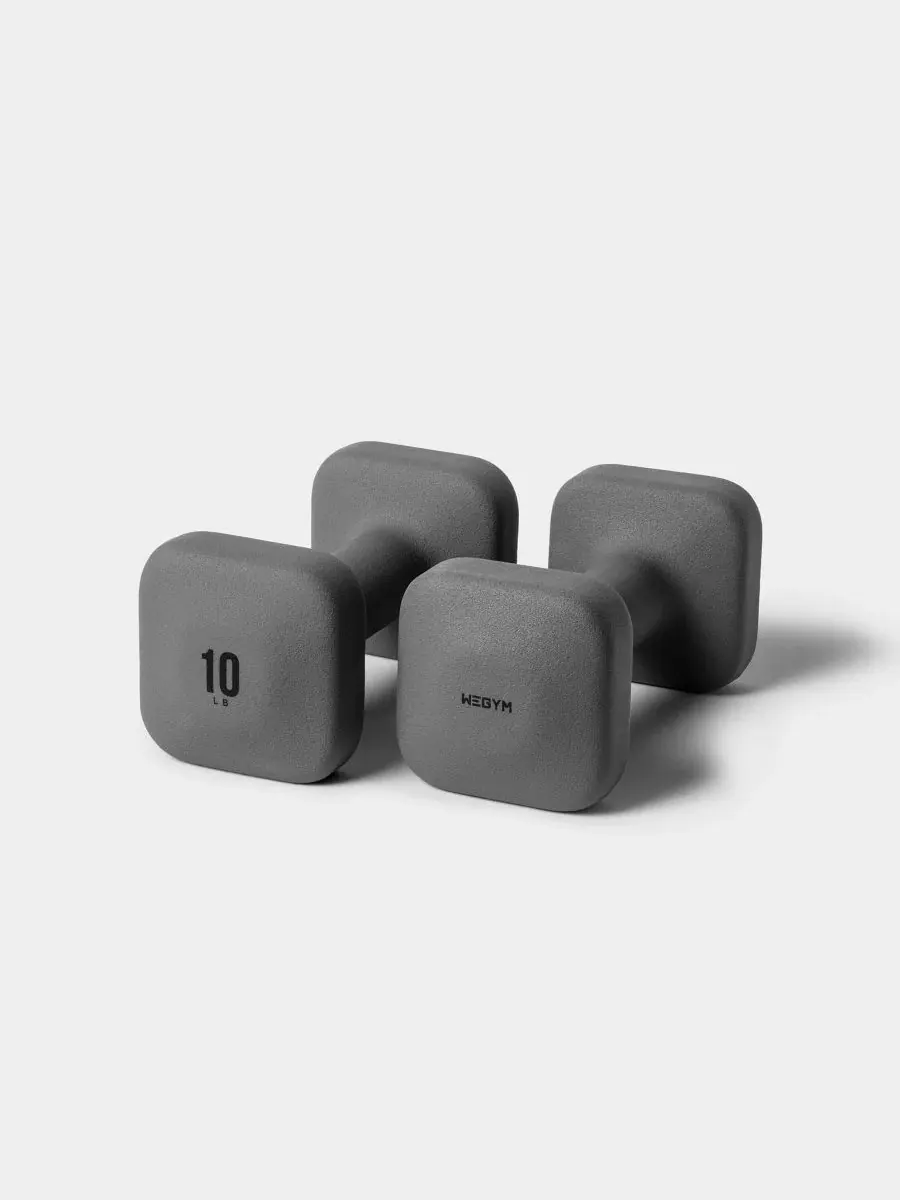 Гантели SafeGrip - 4,5 кг Wegym — изображение 1 из 6, серый
