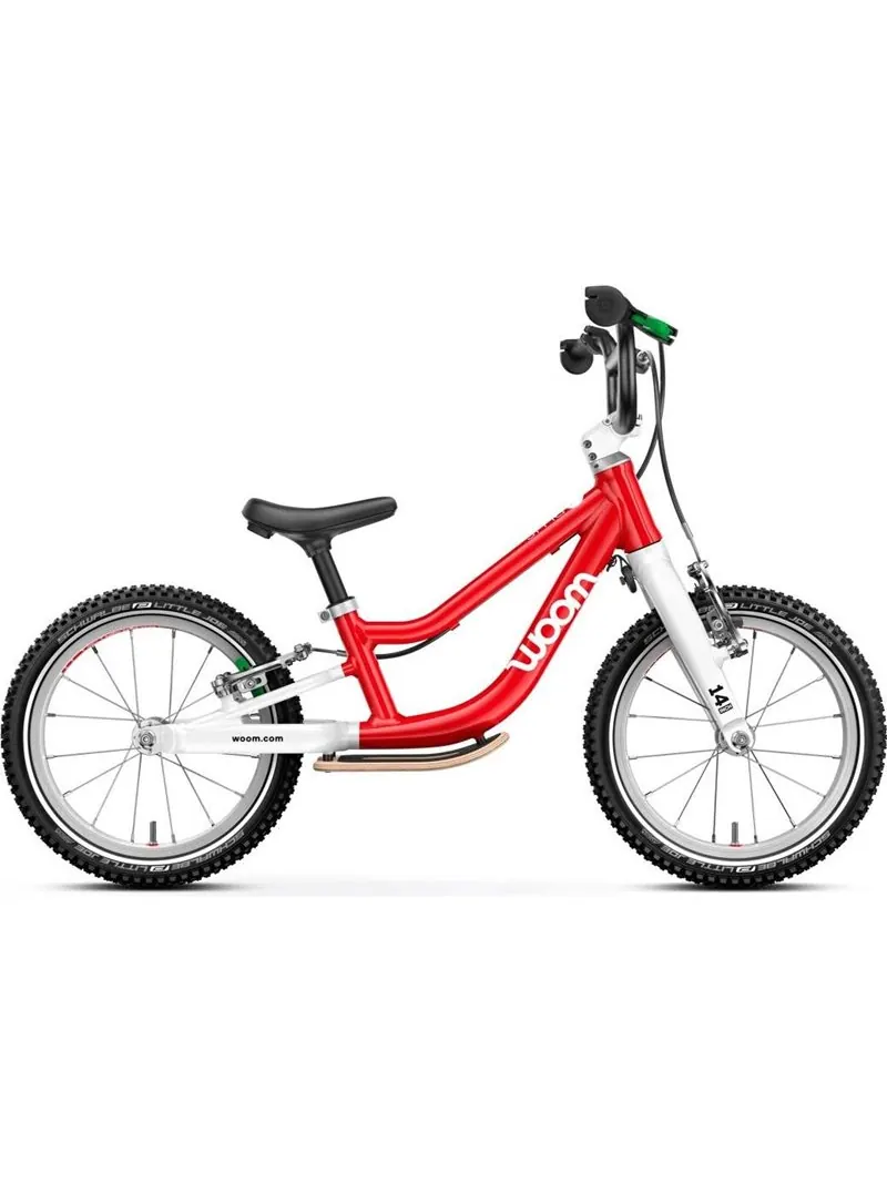 Детский беговел Woom Go 1 Plus 14" Woom — красный