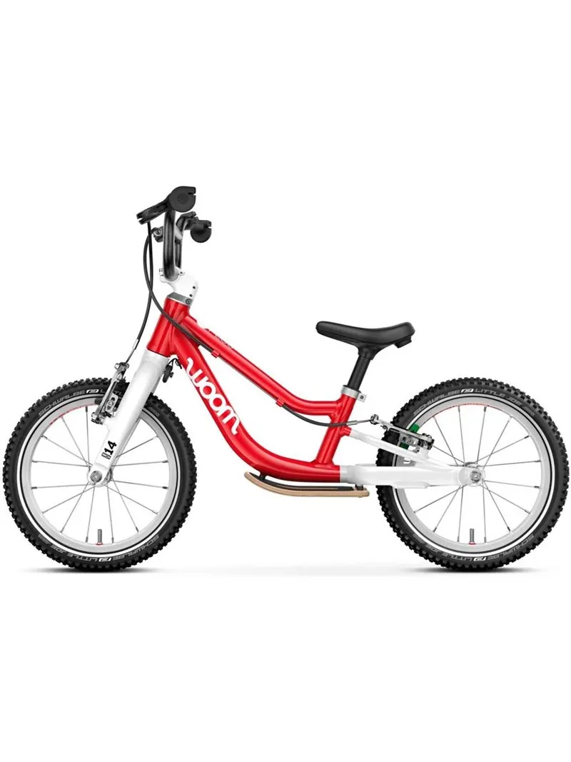 Детский беговел Woom Go 1 Plus 14" Woom — изображение 6 из 9, красный