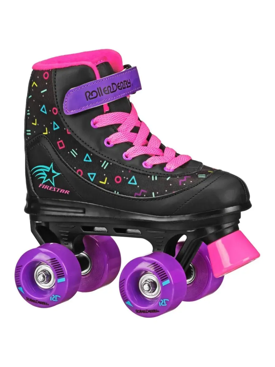 Роликовые коньки FireStar Quad Roller Derby — серый