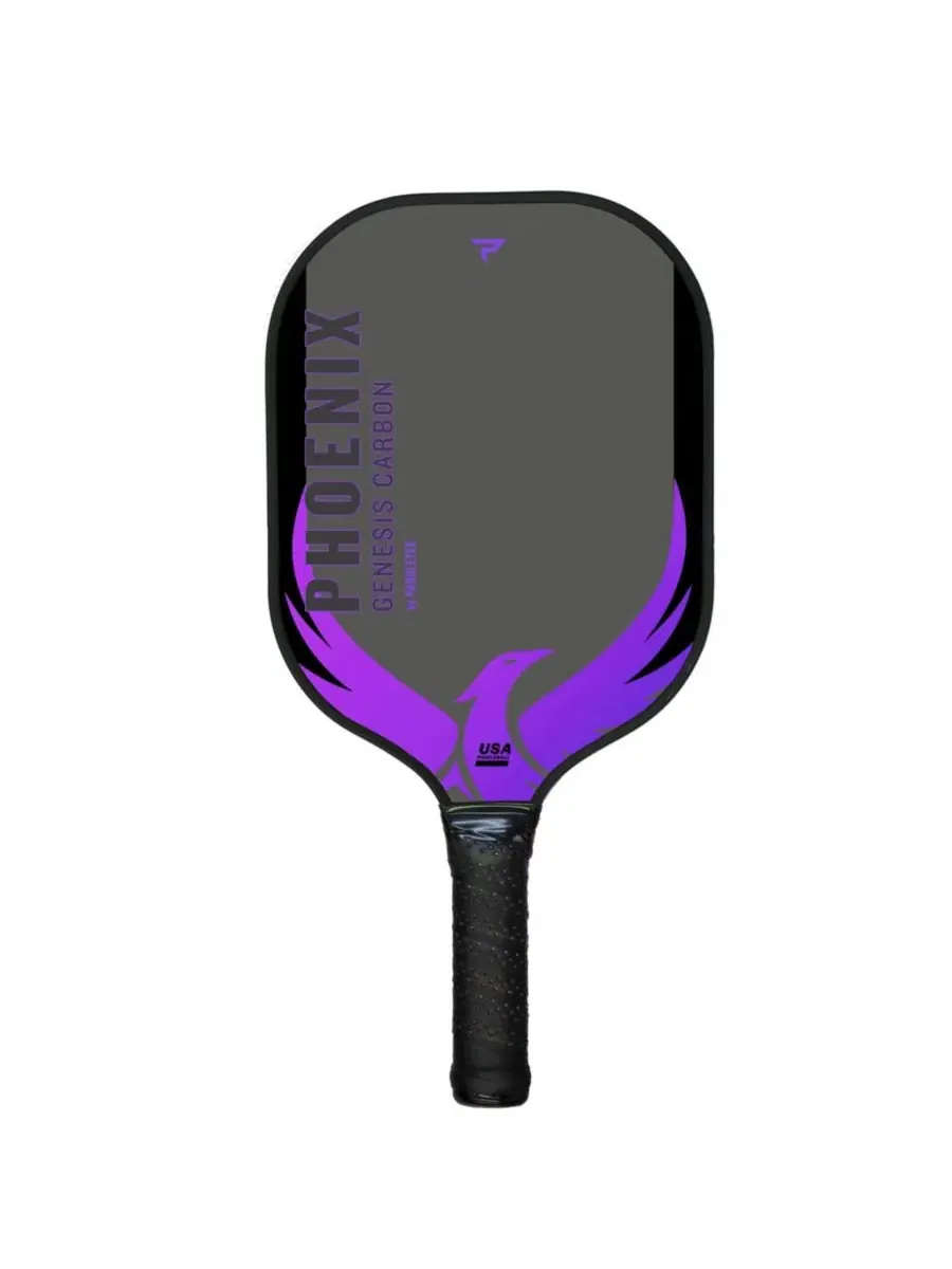 Ракетка для пиклбола Phoenix Genesis Carbon Paddletek — изображение 1 из 2, фиолетовый