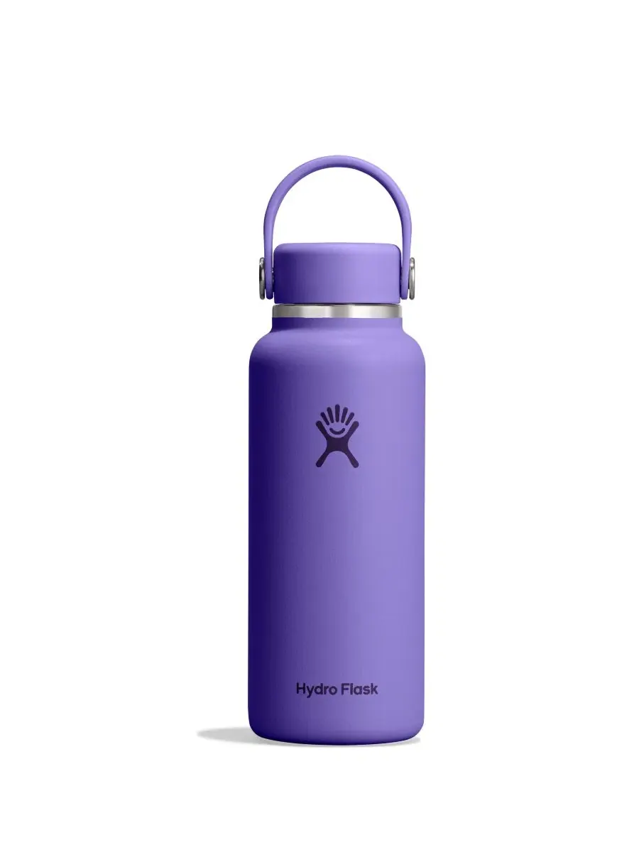 Бутылка для воды 0,4 л с вакуумной изоляцией Insulated Micro Hydro Bottle Hydro Flask — фиолетовый