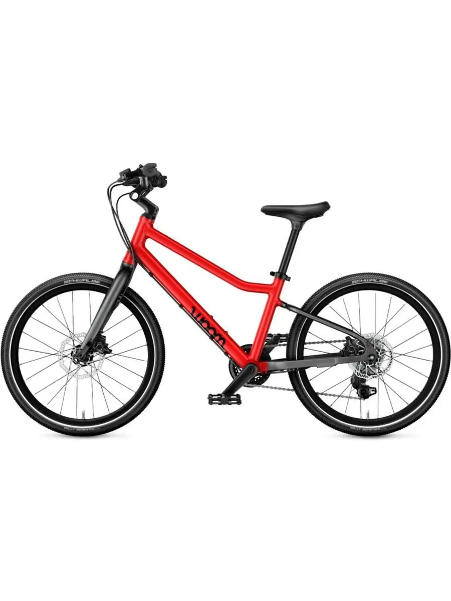 Детский велосипед Explore 4 51 см Woom — изображение 2 из 8, красный