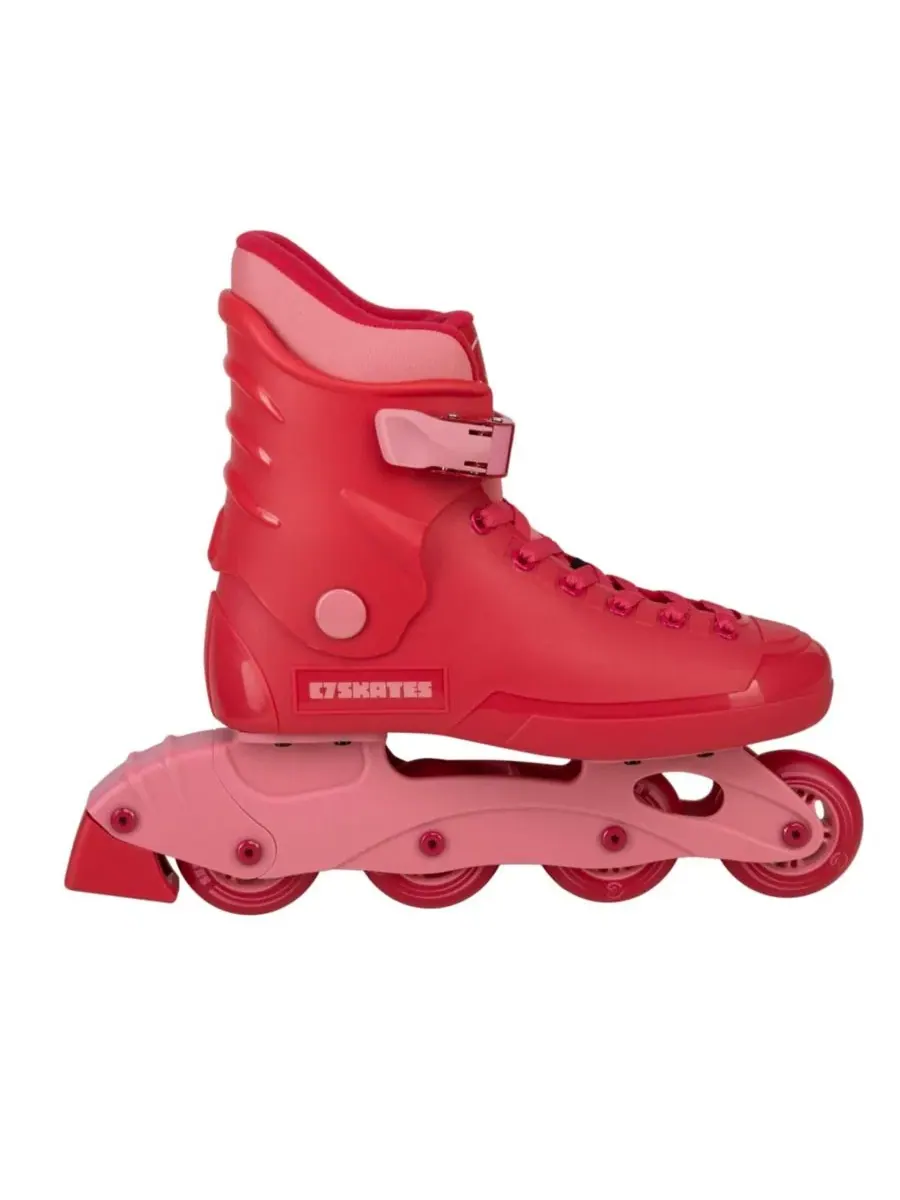 Роликовые коньки Nostalgic Impulse для взрослых C7Skates — красный
