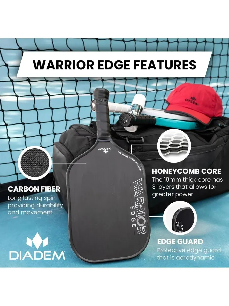 Ракетка для пиклбола Warrior Edge Diadem — изображение 3 из 3, черный