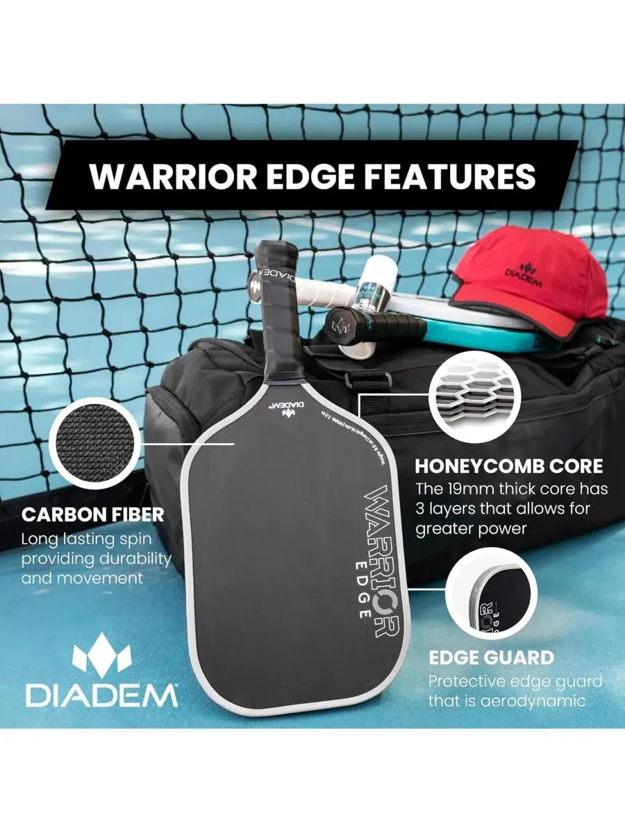 Ракетка для пиклбола Warrior Edge Diadem — изображение 3 из 3, белый