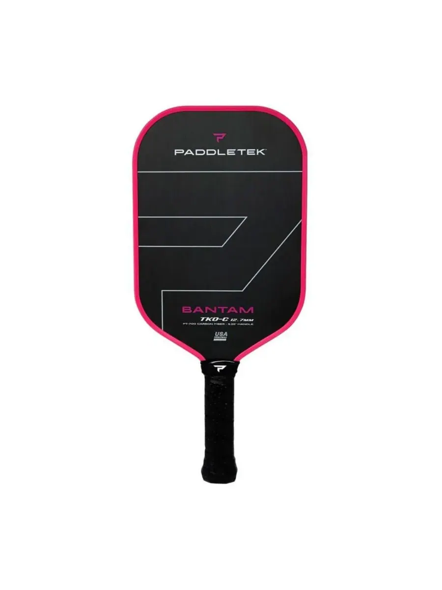 Ракетка для пиклбола Bantam TKO-C 12.7 Paddletek — изображение 1 из 2, розовый