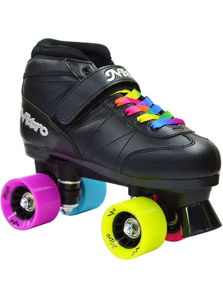 Коньки Epic Super Nitro Rainbow Speed Skates Epic Skates — изображение 1 из 5, мульти