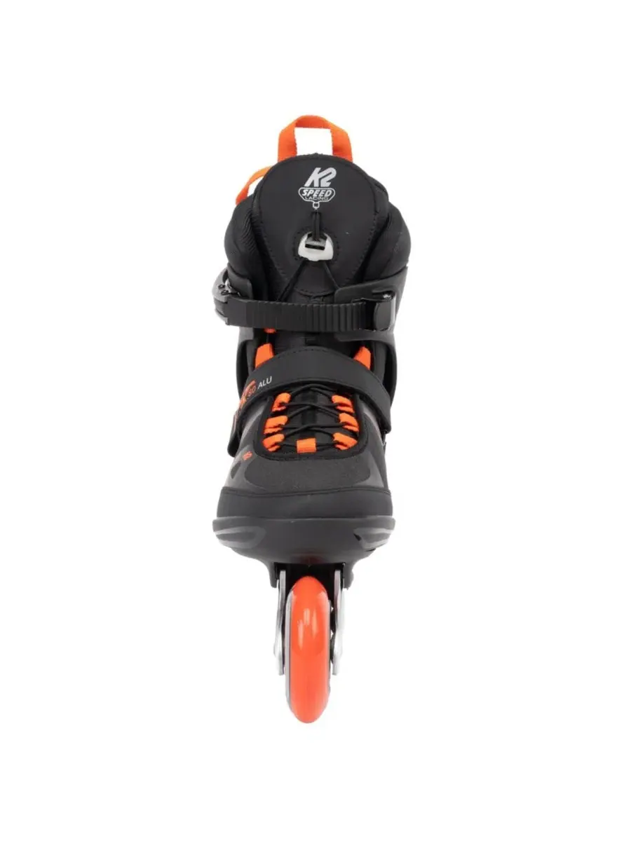 Мужские роликовые коньки FIT 80 ALU черного цвета K2 — изображение 3 из 3, черный/красный