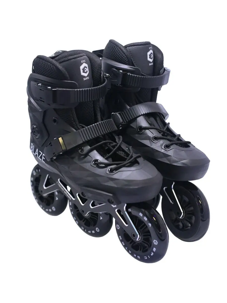Роликовые коньки Epic Blaze, ход 110 мм Epic Skates — изображение 2 из 5, черный