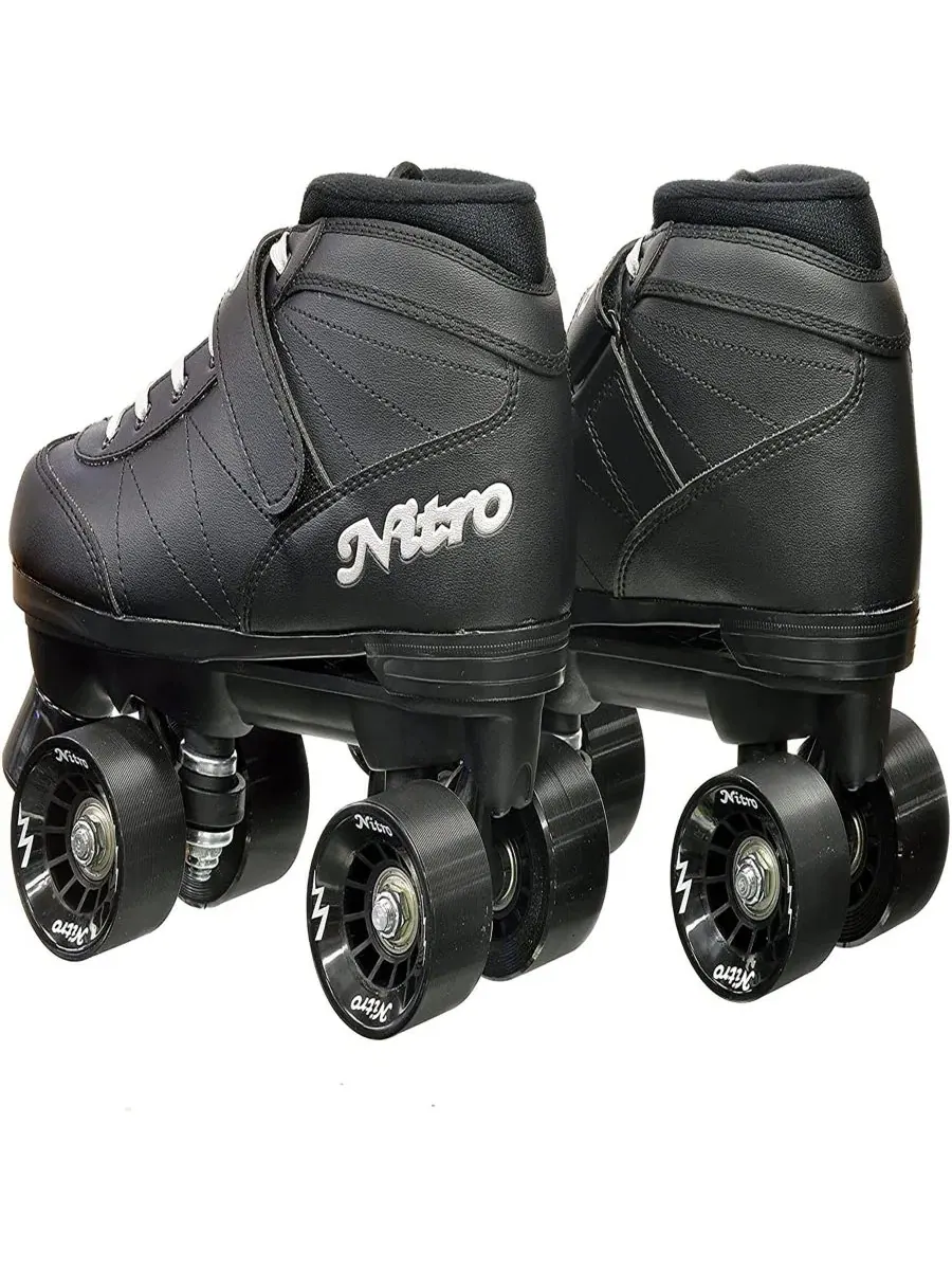 Коньки Epic Super Nitro Black Speed Skates Epic Skates — изображение 2 из 5, черный