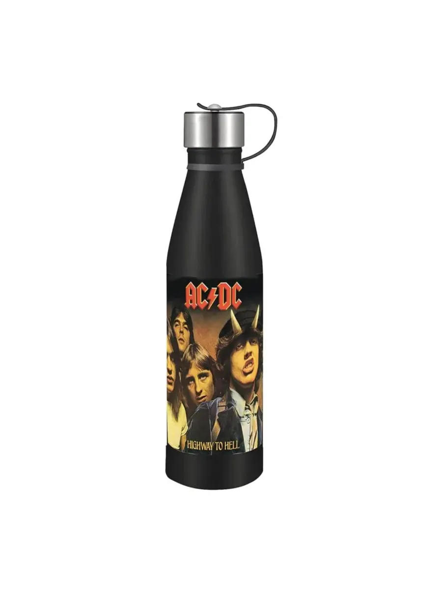 Бутылка спортивная из нержавеющей стали AC/DC Highway To Hell, 0,5 л, ICUP, Inc — изображение 1 из 3, нет цвета