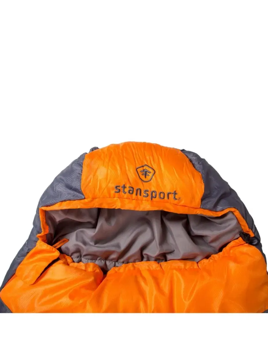Спальный мешок Stan Sport Glacier весом 1 кг Stansport — изображение 3 из 3, оранжевый