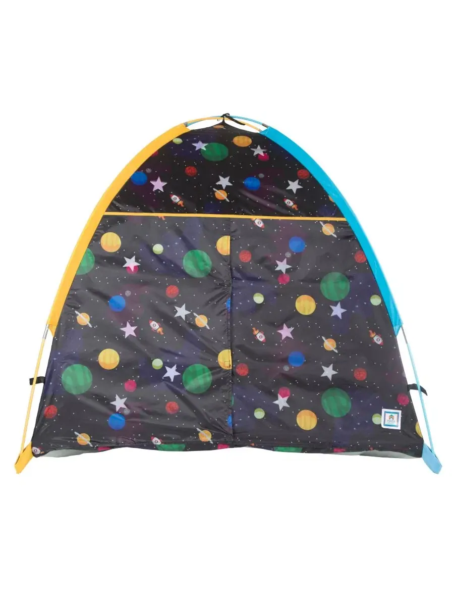 Светящаяся в темноте купольная палатка «Галактика» Pacific Play Tents — изображение 9 из 11, черный