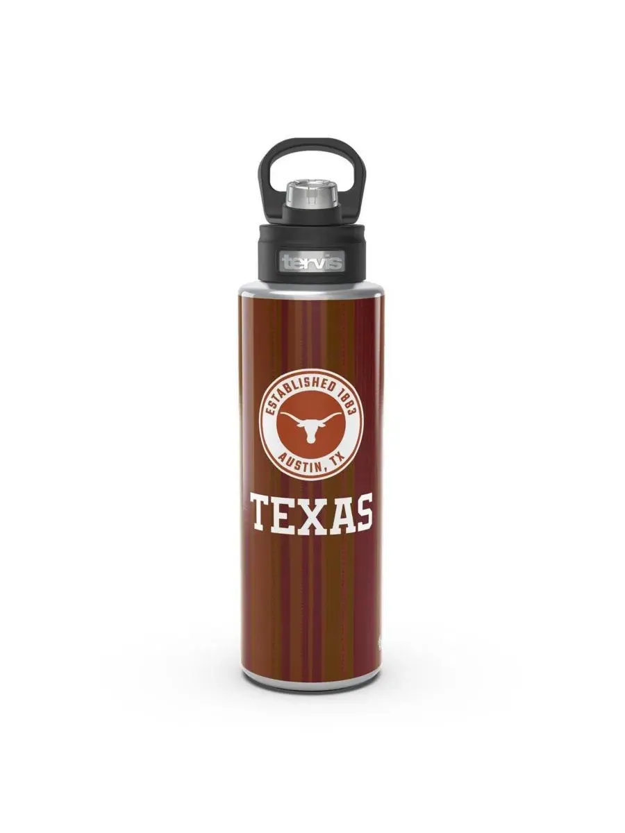 Бутылка для воды с широким горлышком "Texas Longhorns" объемом 1 кг (около 1,2 литра) Tervis — изображение 1 из 1, нет цвета