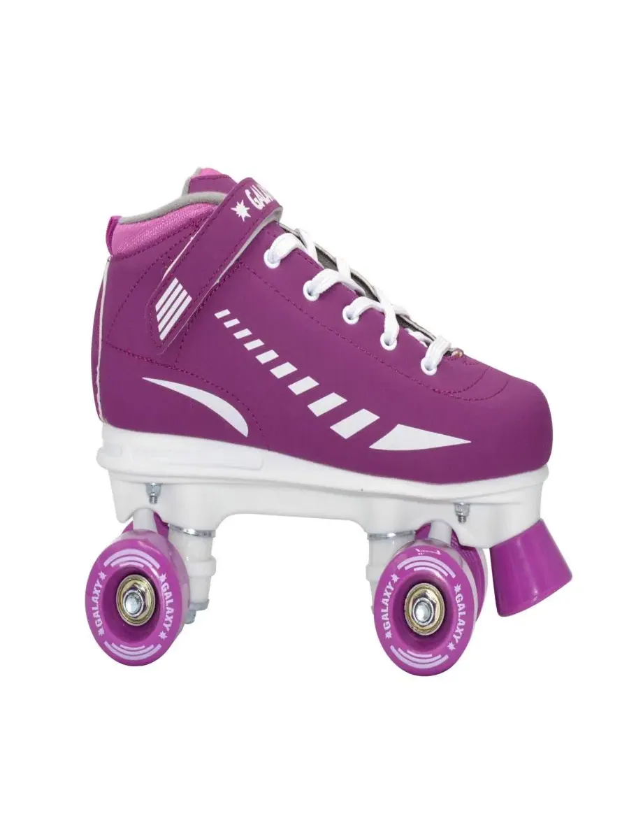 Роликовые коньки Epic Galaxy Elite Purple Quad Epic Skates — изображение 1 из 5, фиолетовый