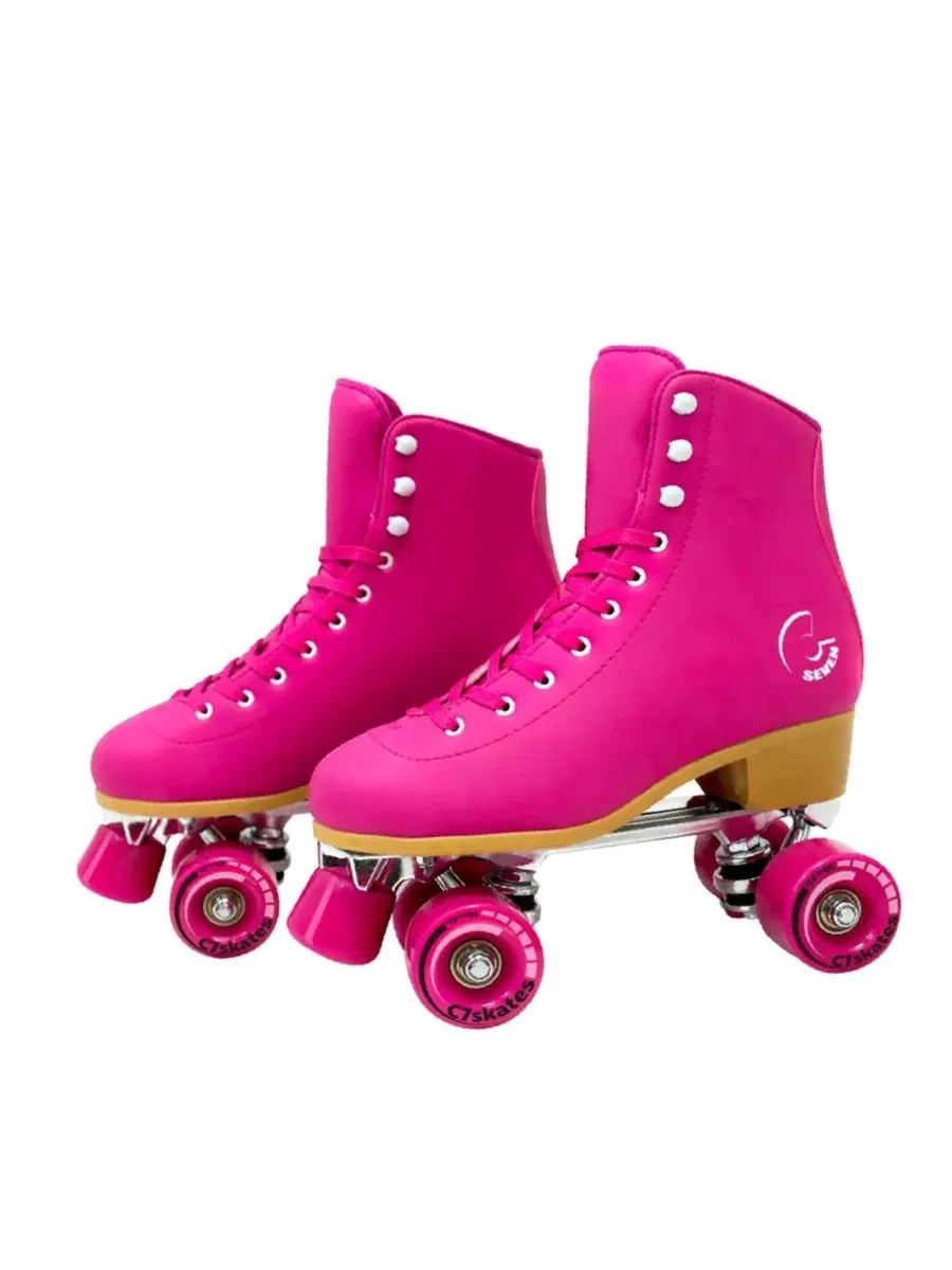 Роликовые коньки Forget Me Not Quad C7Skates — изображение 1 из 5, розовый