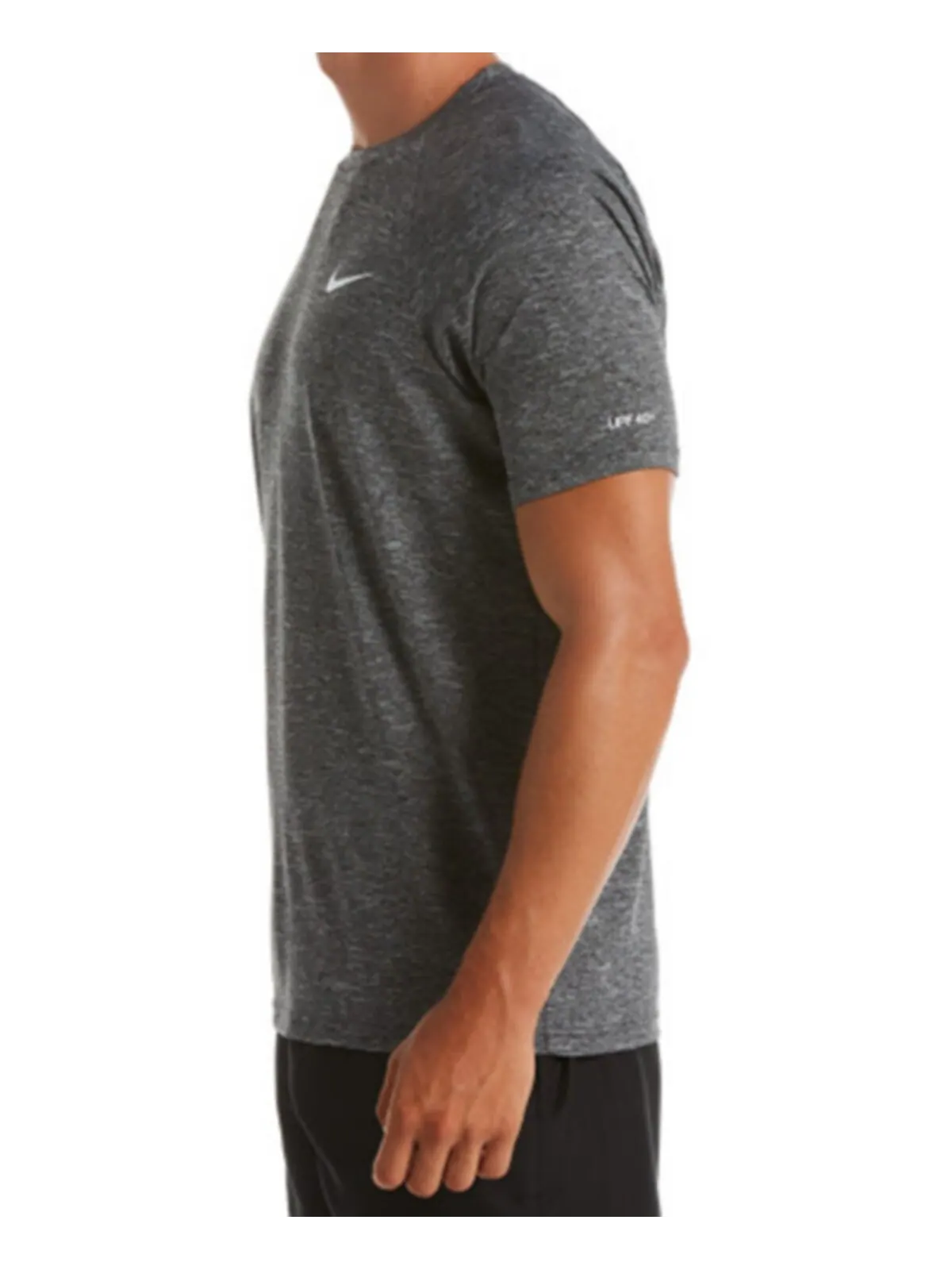 Мужской рашгард hydroguard dri-fit stretch upf 40+ heather rash guard Nike — 6