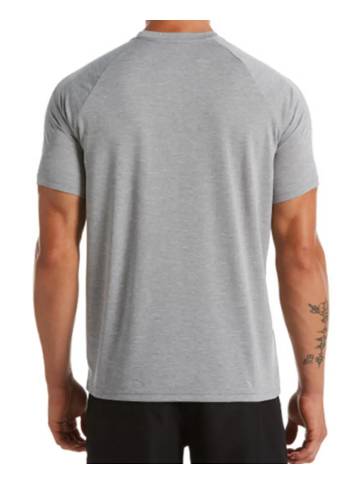 Футболка Nike Hydroguard Dri-fit Stretch UPF 40+ Heather Rash Guard — 4