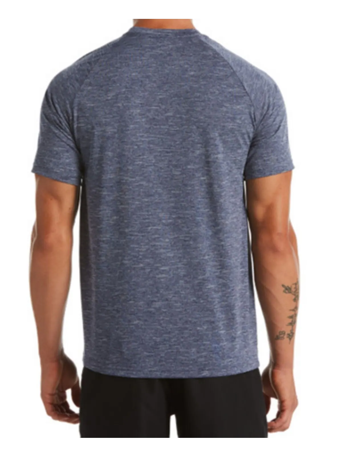 Футболка Nike Hydroguard Dri-fit Stretch UPF 40+ Heather Rash Guard — 4