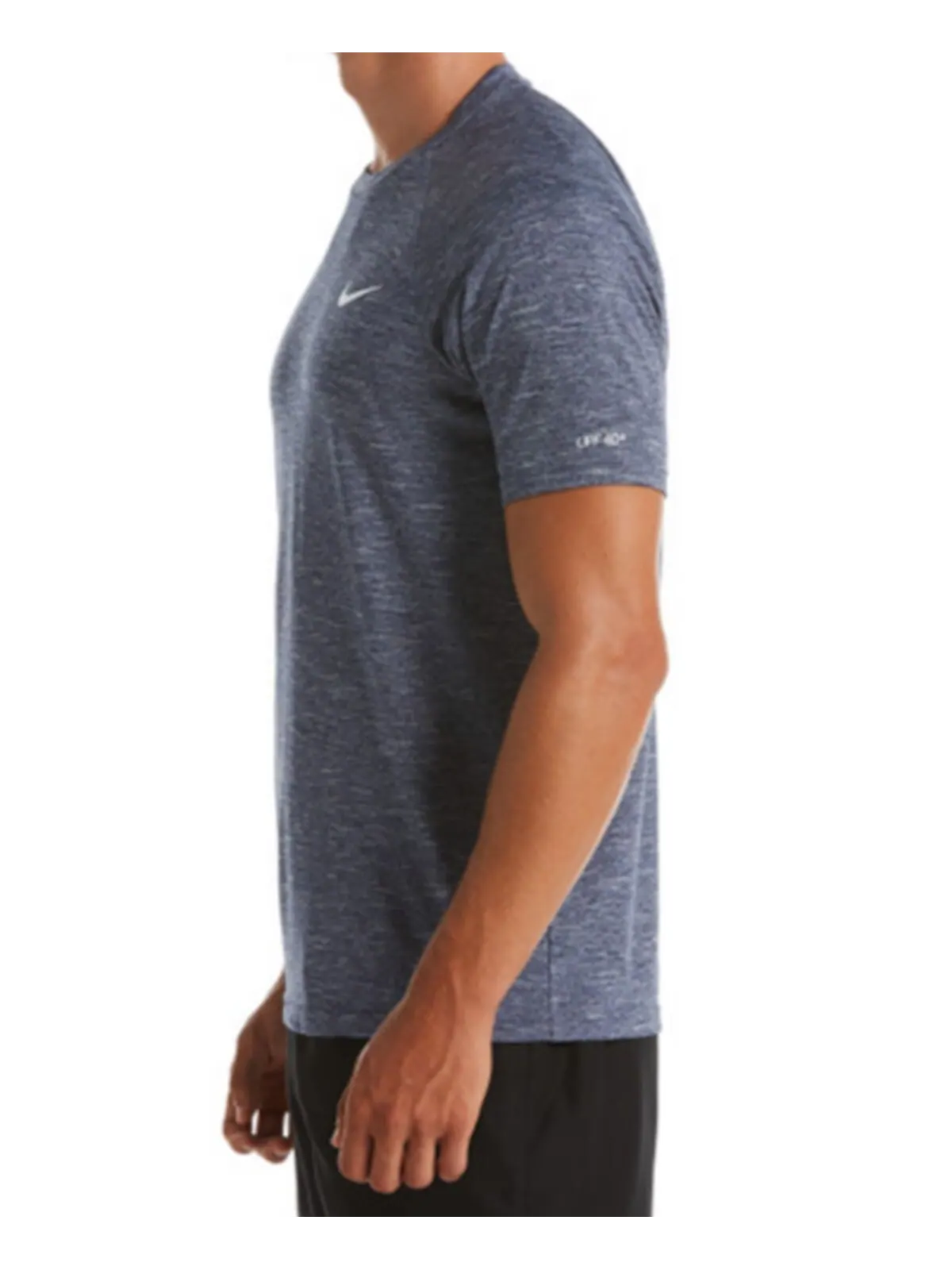 Футболка Nike Hydroguard Dri-fit Stretch UPF 40+ Heather Rash Guard — 5