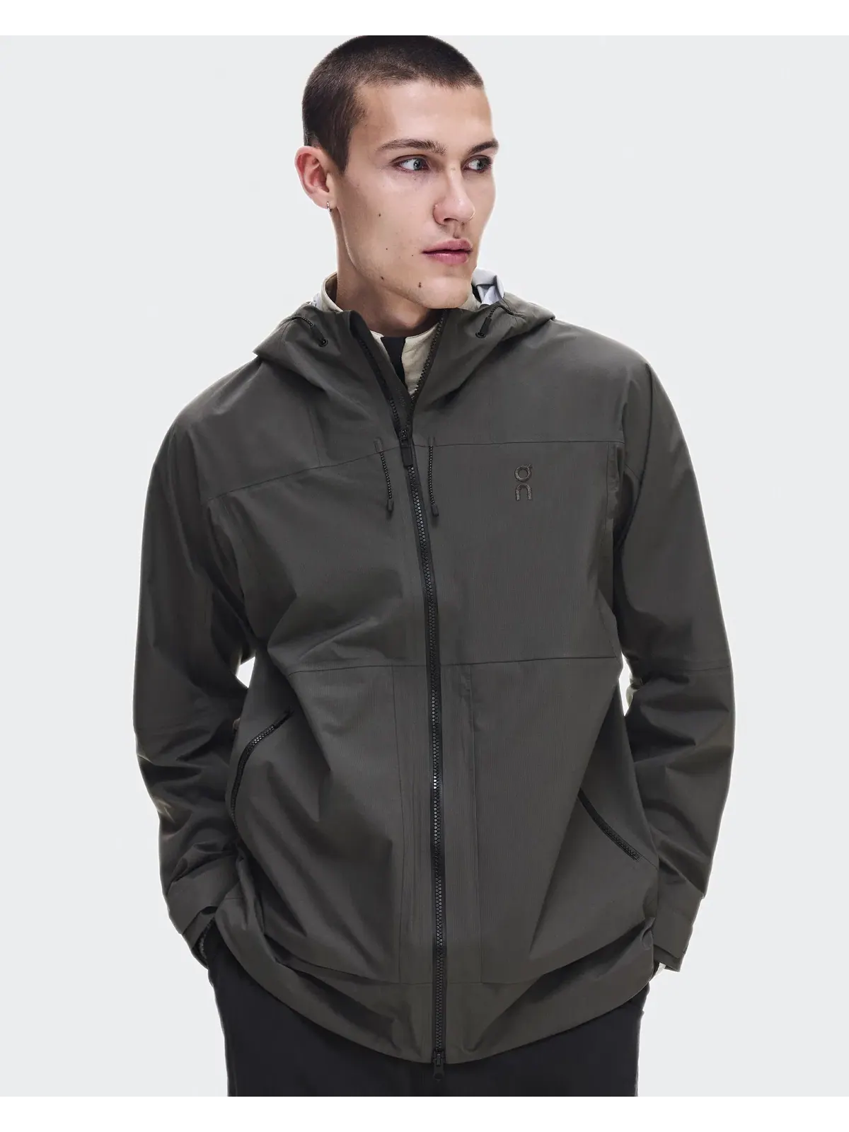 Мужская куртка для походов с мембраной Ascent Jacket On Espresso — 3