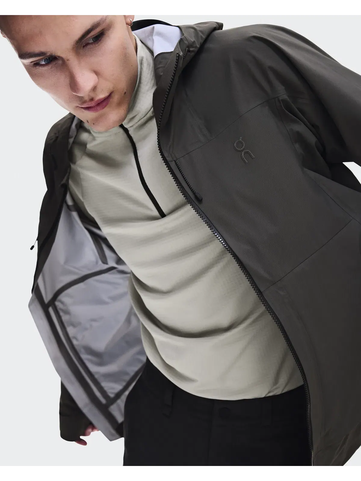 Мужская куртка для походов с мембраной Ascent Jacket On Espresso — 5
