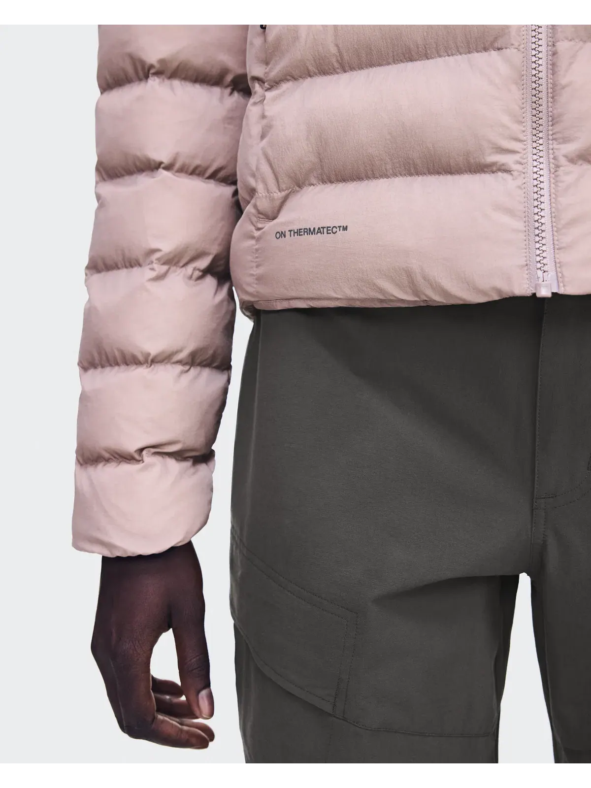 Женская куртка пуховик с утеплителем On ThermaTec Ascent Puffer Jacket On Biscuit — 6