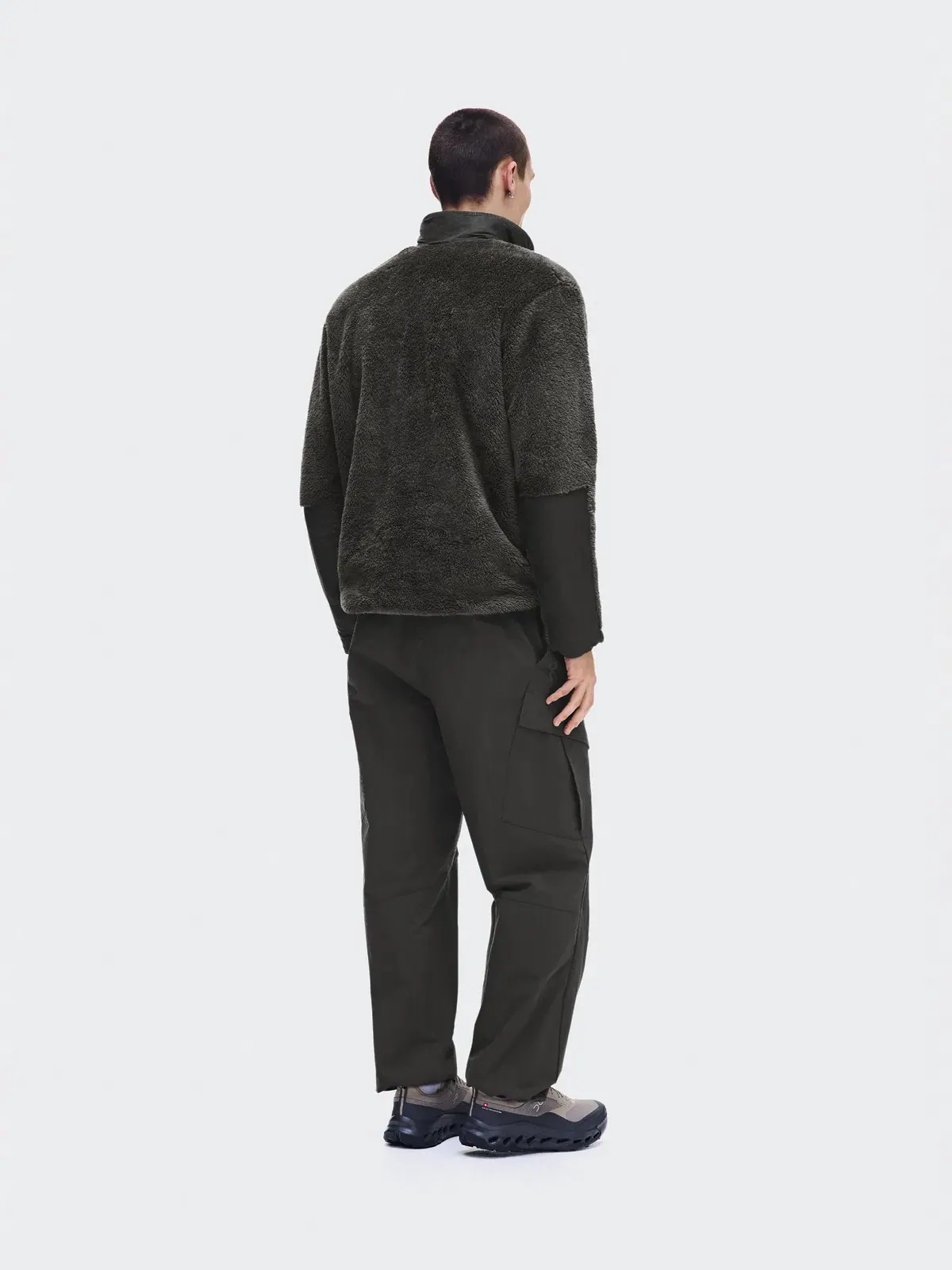 Мужская куртка-флис утепленная Ascent Fleece Jacket On — 4