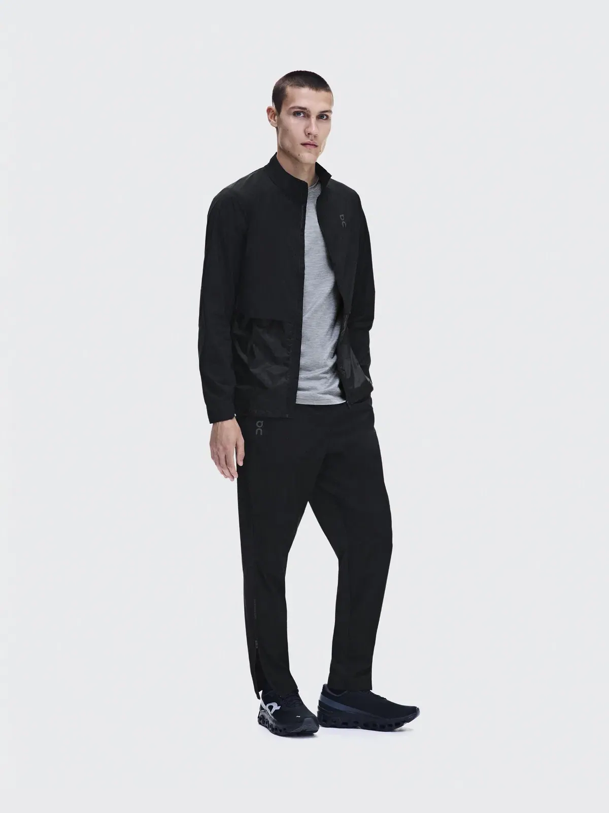 Мужские беговые штаны ветрозащитные Weather Pants On — 2