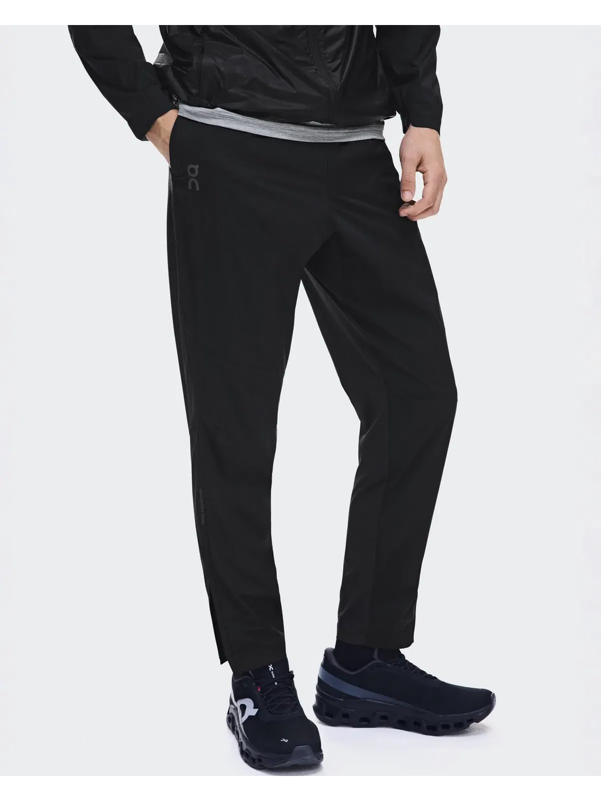 Мужские беговые штаны ветрозащитные Weather Pants On — 3