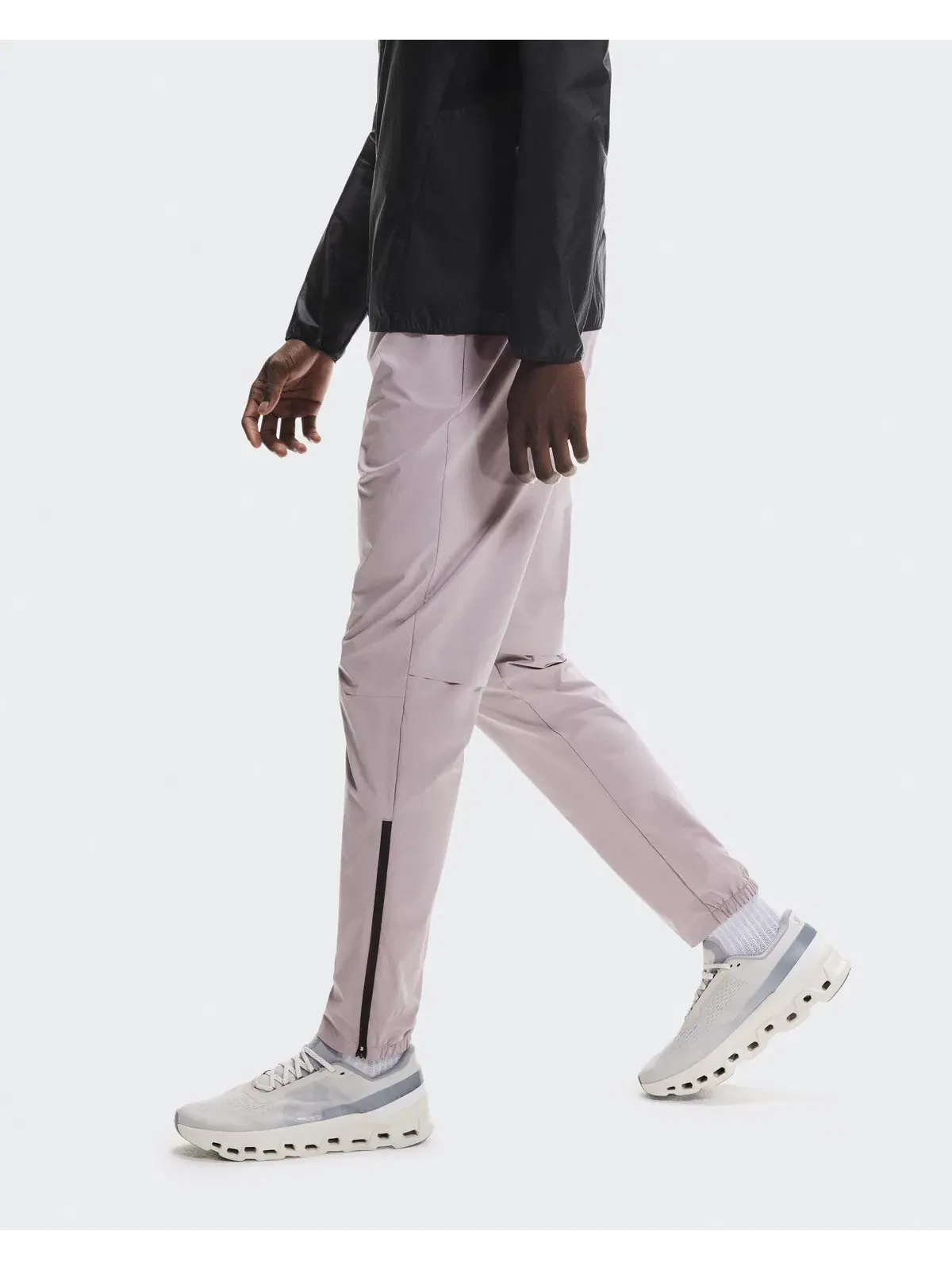 Мужские брюки для бега с эластичным поясом Core Pants On, Heron — 4
