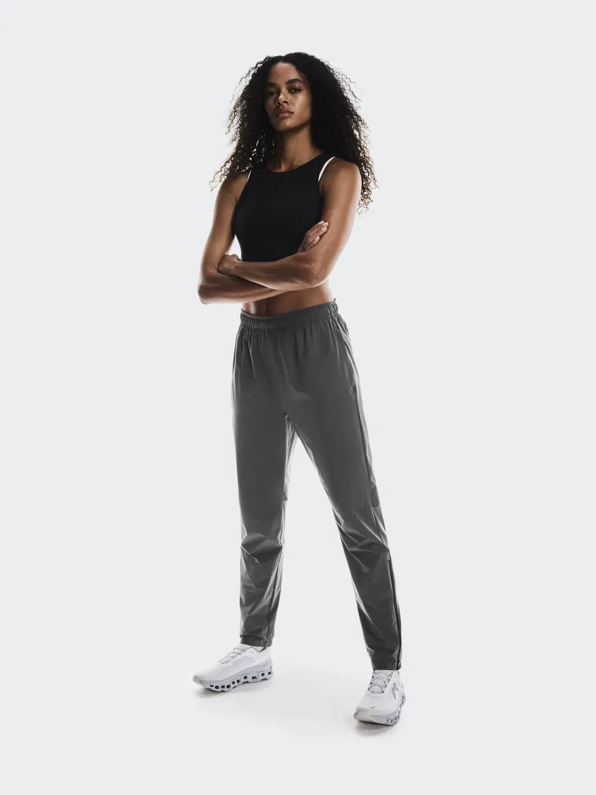 Женские брюки для бега с эластичным поясом Core Pants On — 4