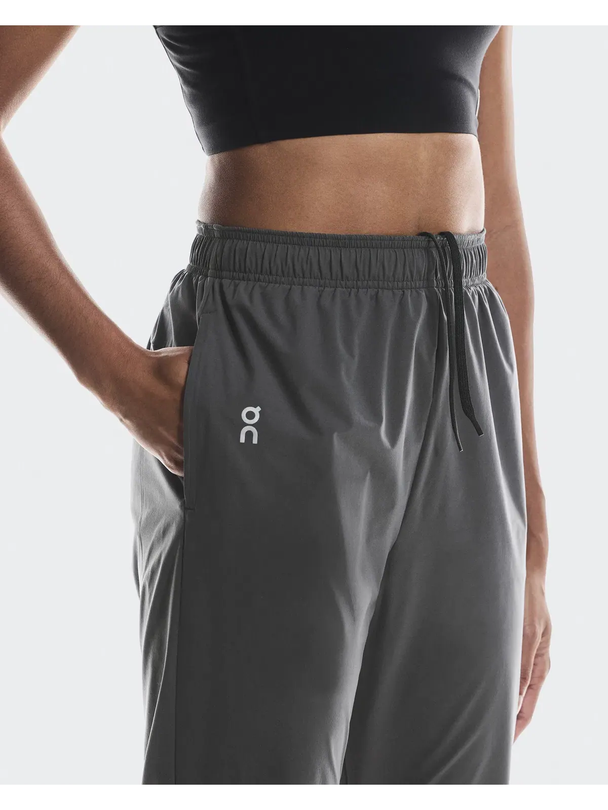 Женские брюки для бега с эластичным поясом Core Pants On — 5