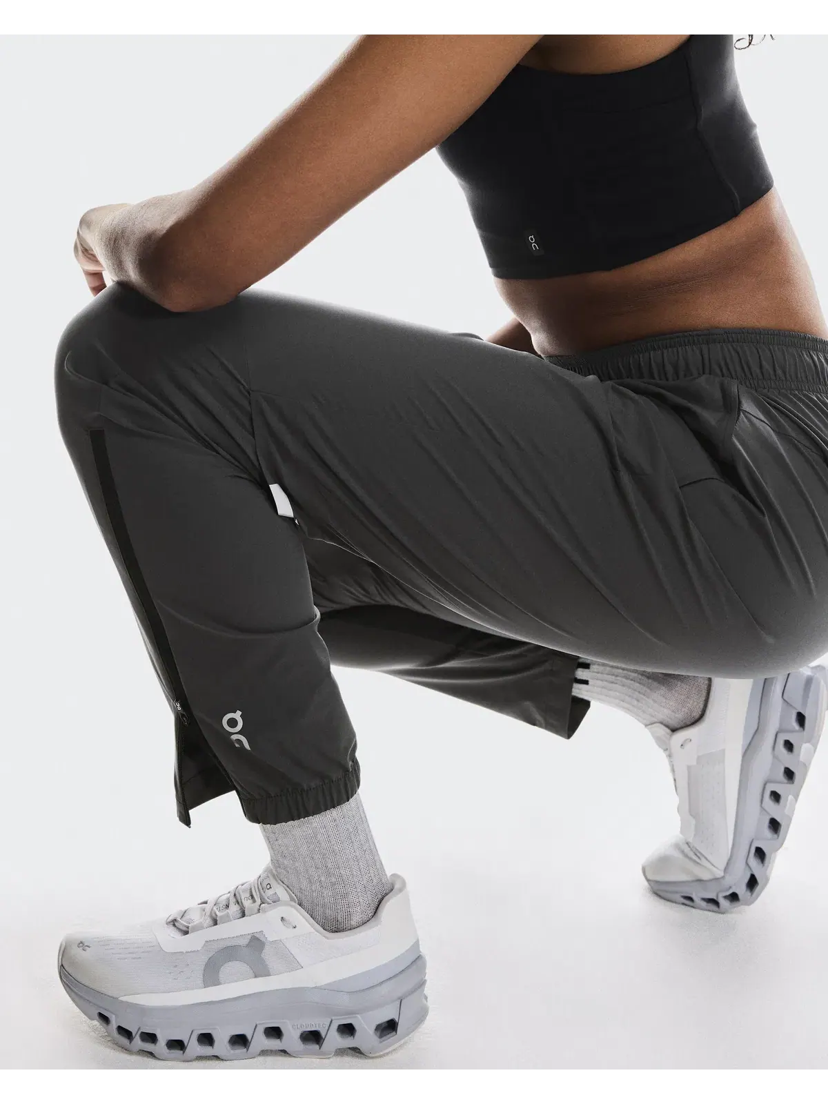 Женские брюки для бега с эластичным поясом Core Pants On — 7