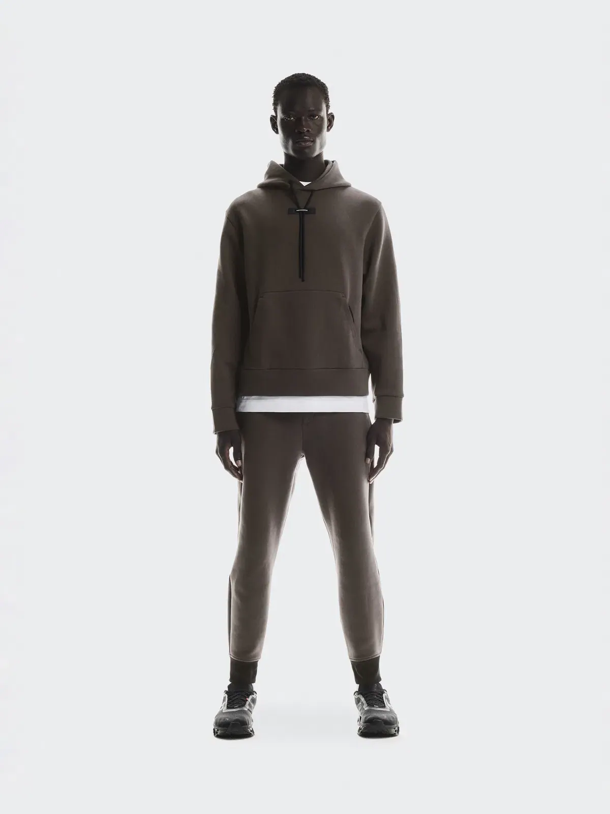 Мужские спортивные брюки с эластичным поясом Focus Tech Sweatpants On — 2