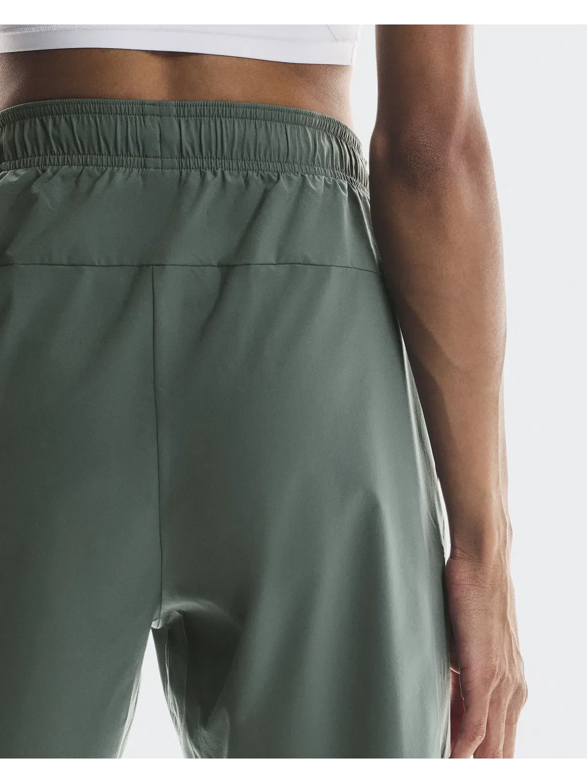 Женские брюки для бега с эластичным поясом Core Pants On Olive — 6
