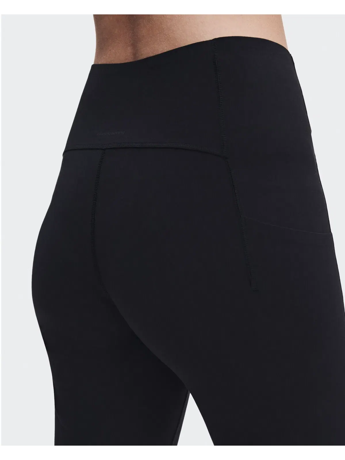 Женские брюки-клеш с высокой посадкой Studio Flared Pants On Black — 7