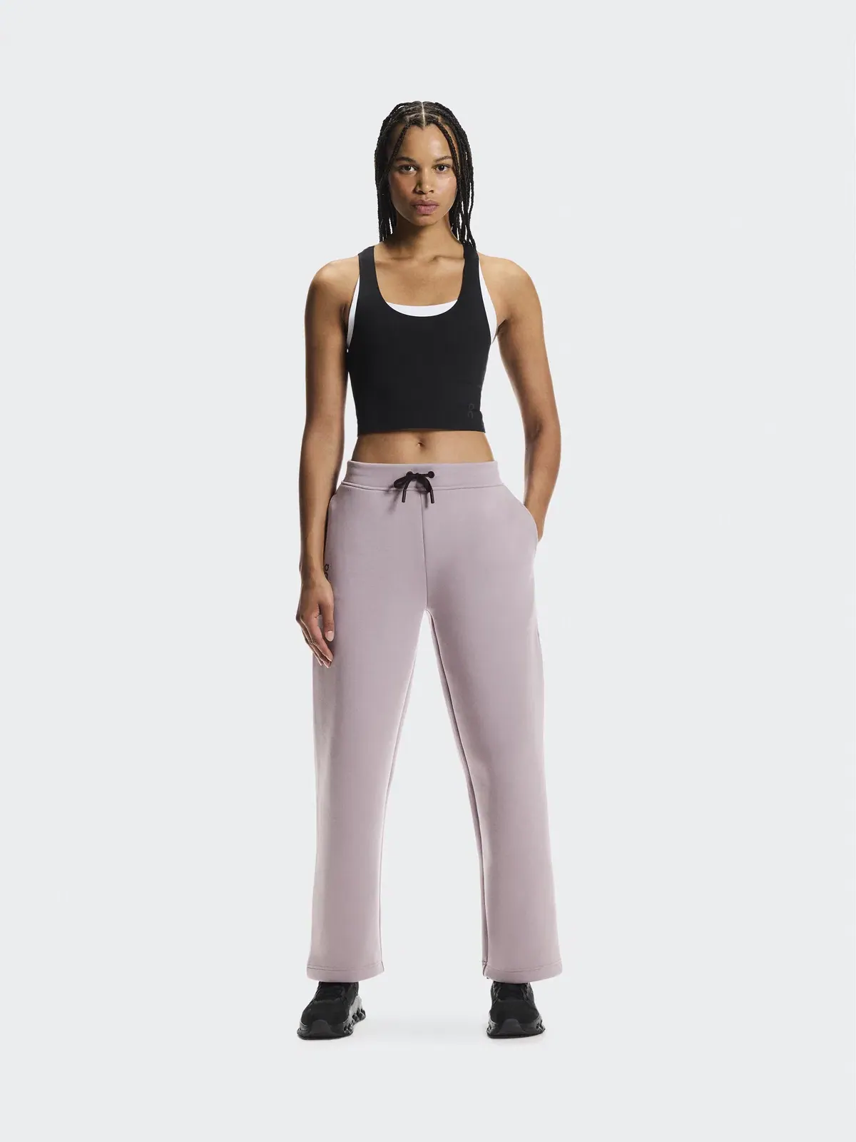Женские спортивные брюки с боковым карманом на молнии Focus Tech Sweatpants On, Heron — 2